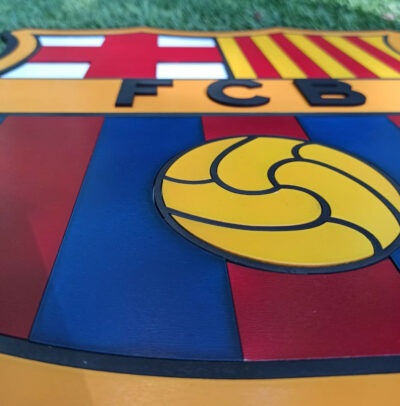 3D FC Barcelona football team Logo, FC Barcelona Wall art, FC Barcelona wall hangings, FC Barcelona football team art sign, Team logo - Image 2