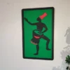 African Man Wooden Wall Decoration, Wall Decoration Painting, Modern Wall Design, Wooden Wall Decor, Housewarming Gift - Image 5