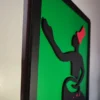 African Man Wooden Wall Decoration, Wall Decoration Painting, Modern Wall Design, Wooden Wall Decor, Housewarming Gift - Image 6