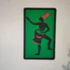 African Man Wooden Wall Decoration, Wall Decoration Painting, Modern Wall Design, Wooden Wall Decor, Housewarming Gift - Image 8