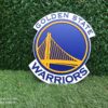 3D Golden State Warriors basketball team Logo, Golden State Warriors Wall art, Golden State Warriors wall hangings, Golden State Warriors basketball team art sign, Team logo