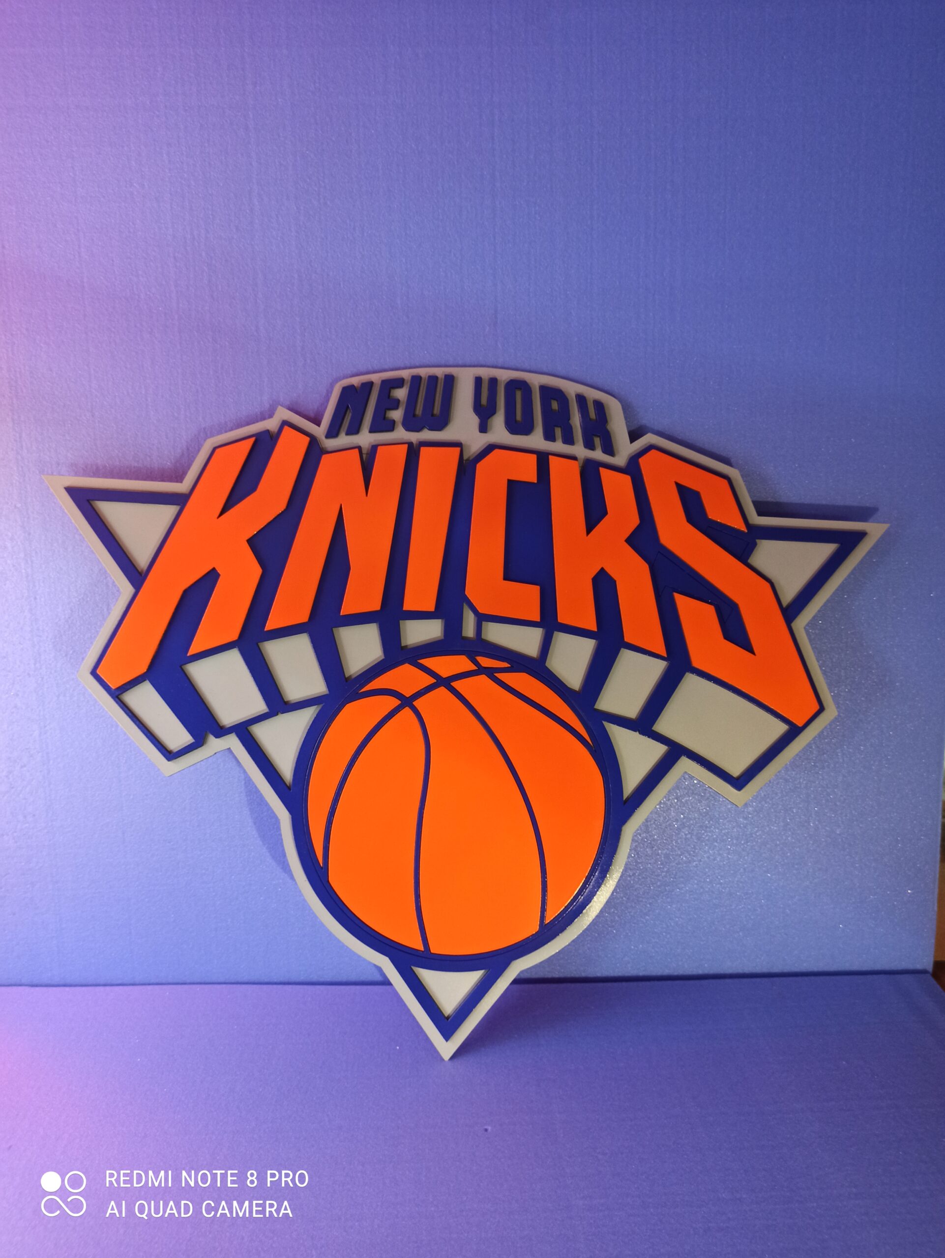 3D New York Knicks basketball team Logo, New York Knicks Wall art, New York  Knicks wall hangings, New York Knicks basketball team art sign, Team logo