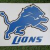 3D Detroit Lions football team Logo, Detroit Lions Wall art, Detroit Lions wall hangings, Detroit Lions football team art sign, Team logo - Image 3