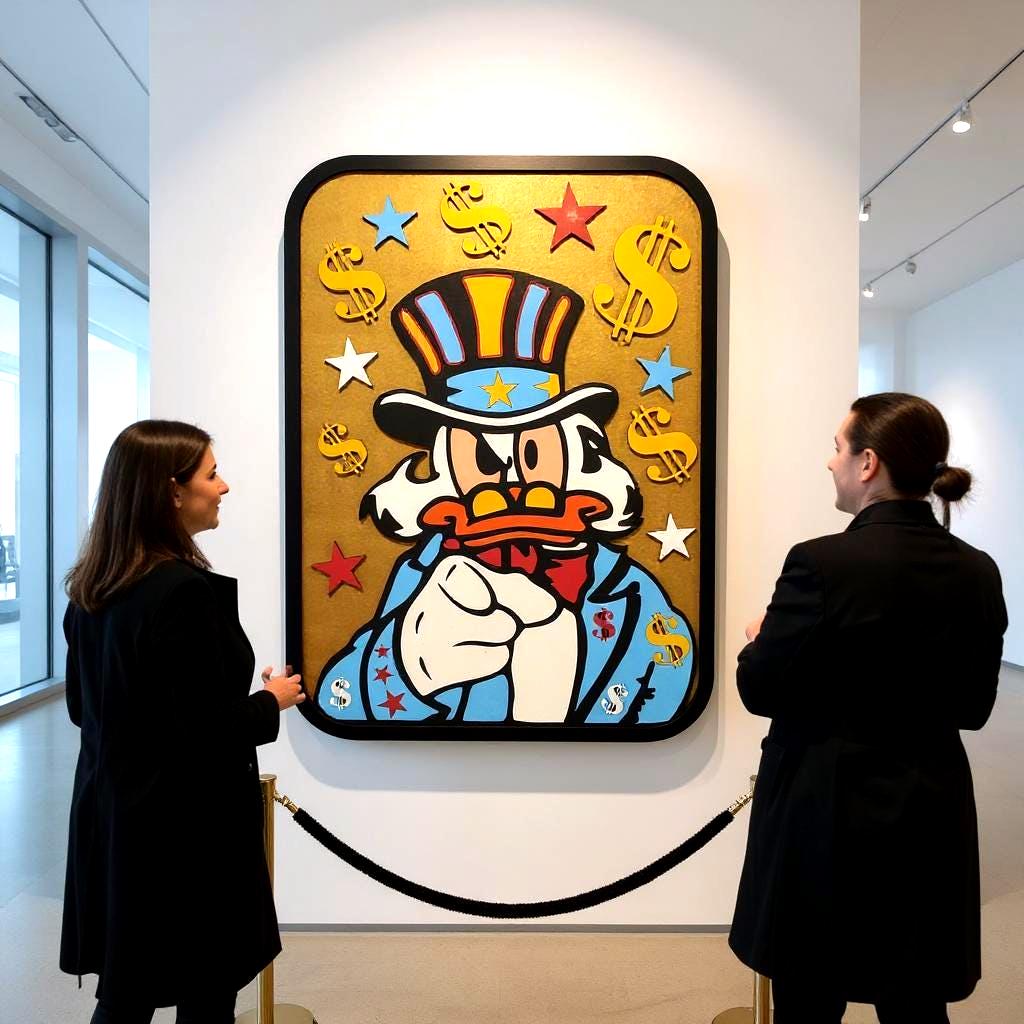 3D Wooden Donald Duck Wall Art, Hand-Painted Disney Decor