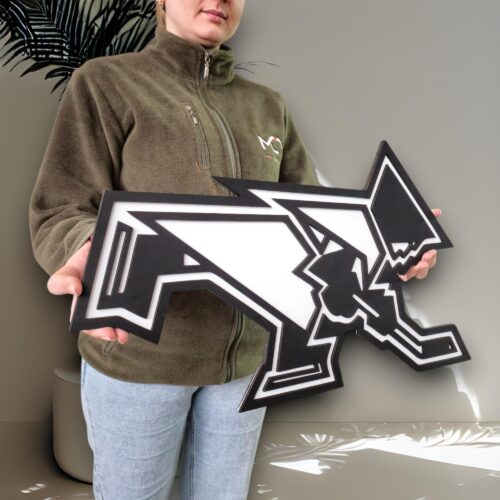 3D Providence Friars Hockey Wooden Wall Art: NCAA Fan Gift